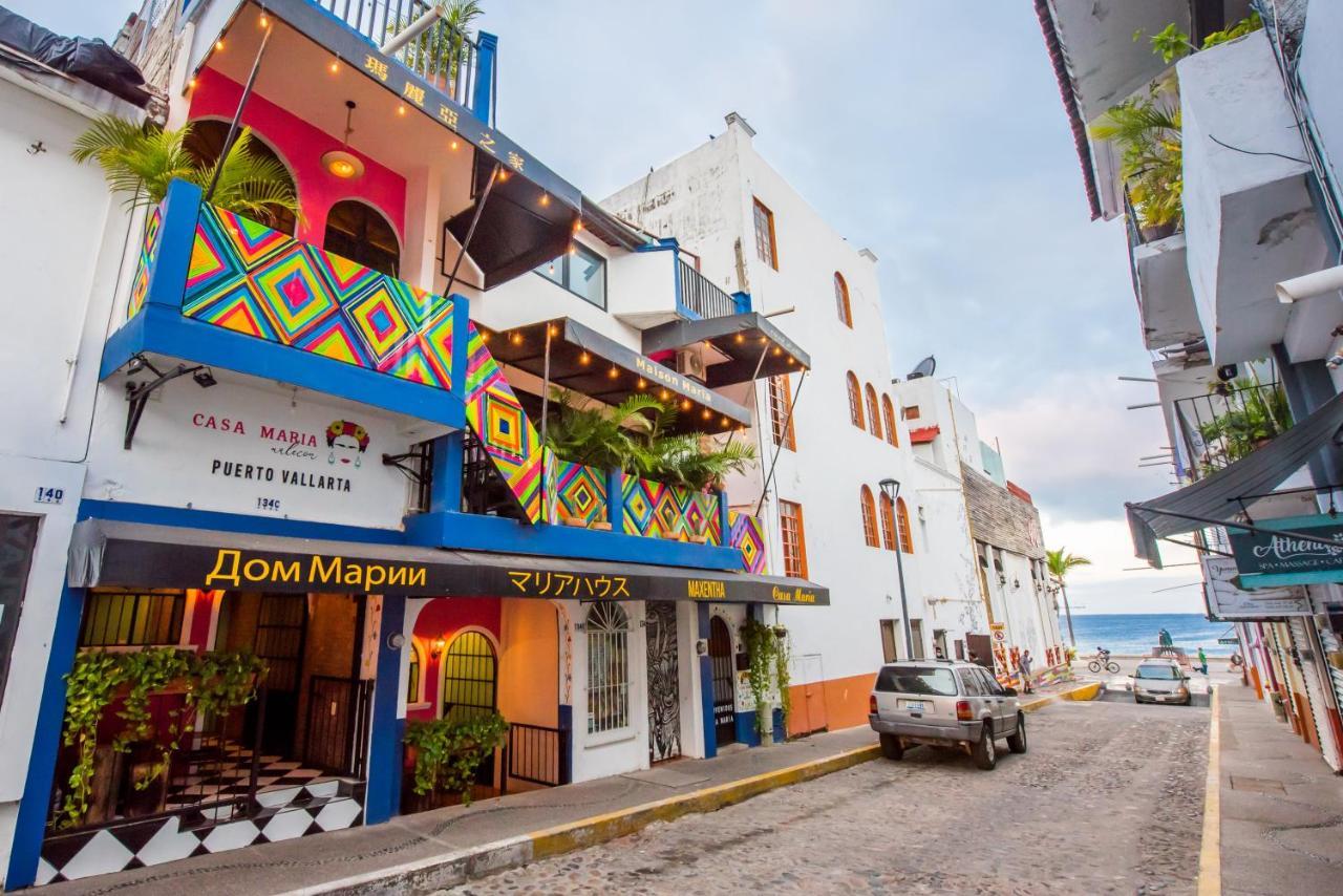 Casa Maria Malecon Hotel Puerto Vallarta Kültér fotó